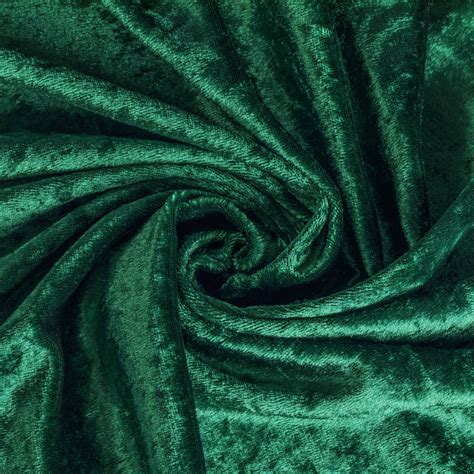 green velvet fabric half metre